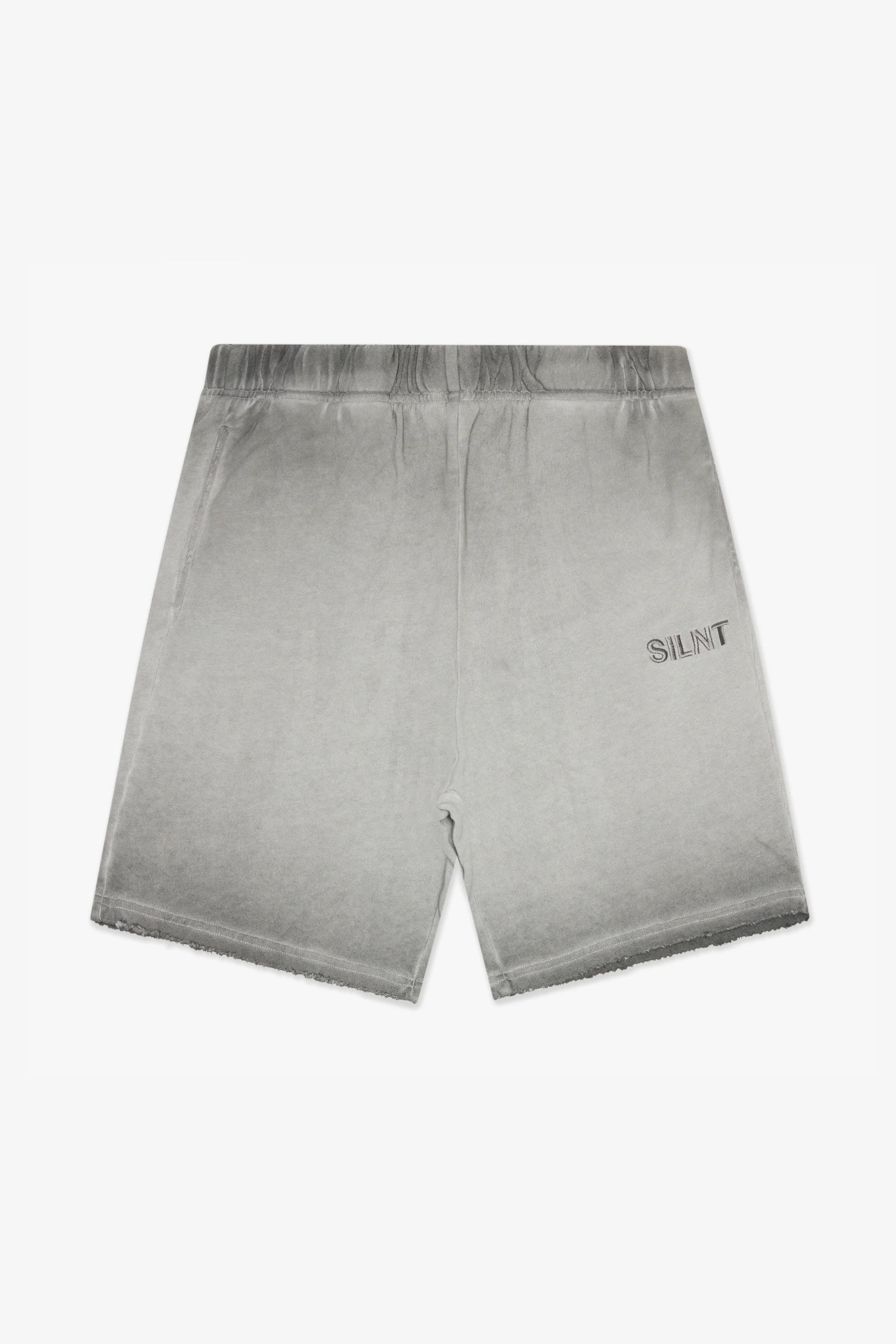 "Faded" Relaxed Shorts - Grey