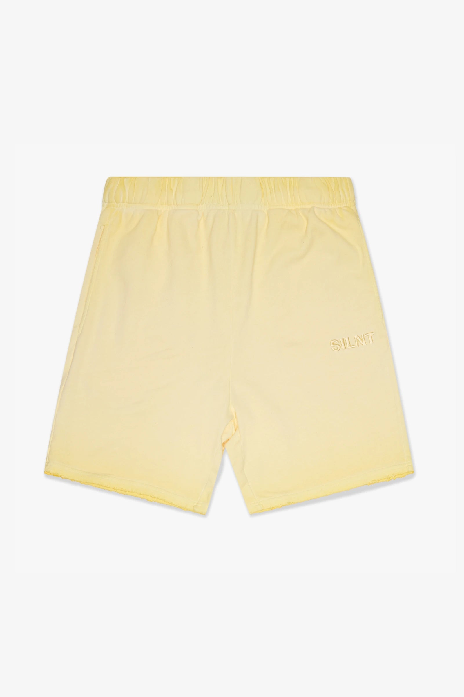 "Faded" Relaxed Shorts - Cream
