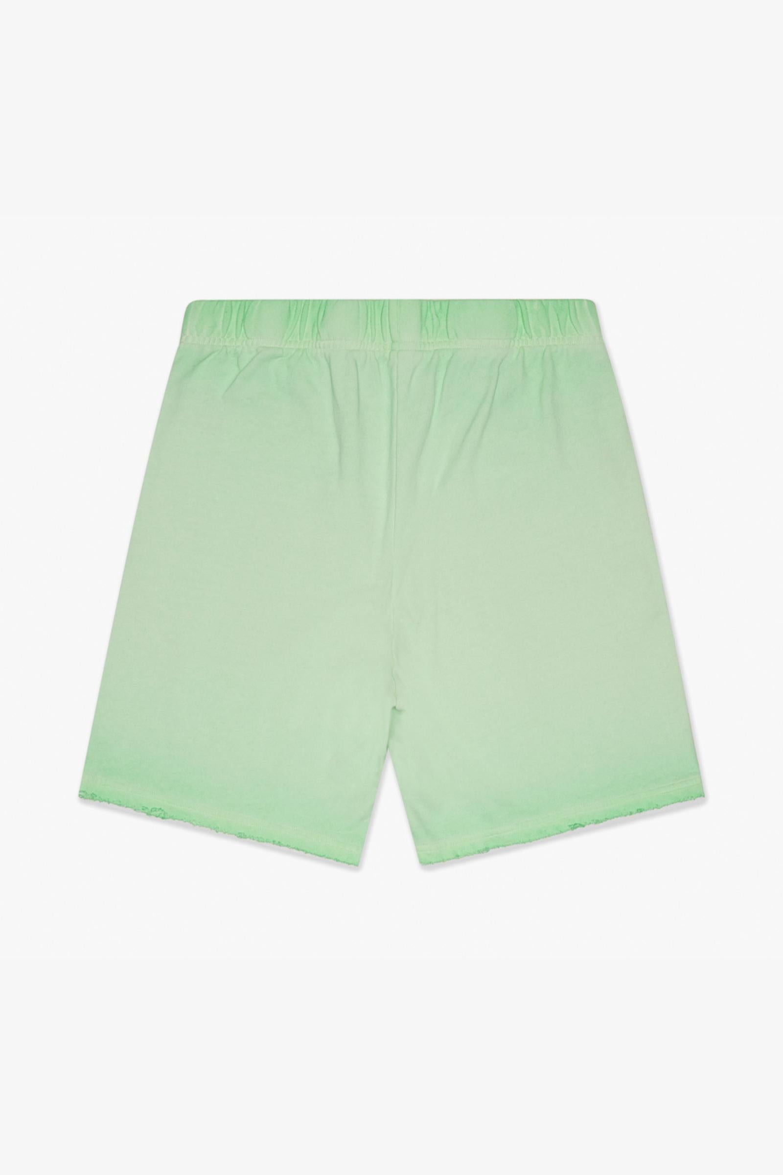 "Faded" Green Shorts