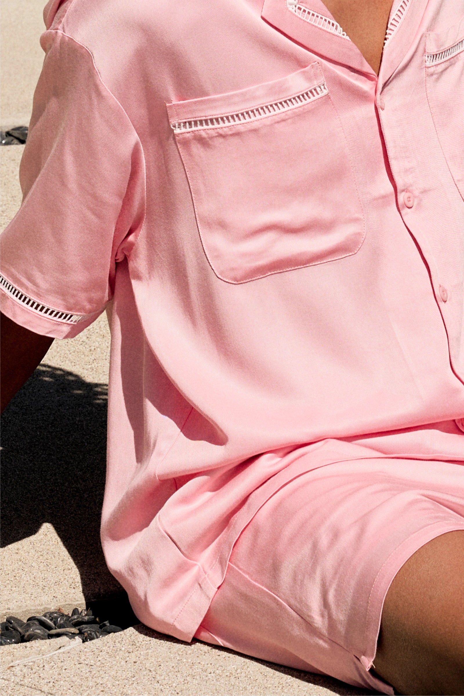 Silnt Chptrs Breeze Shorts - Pink