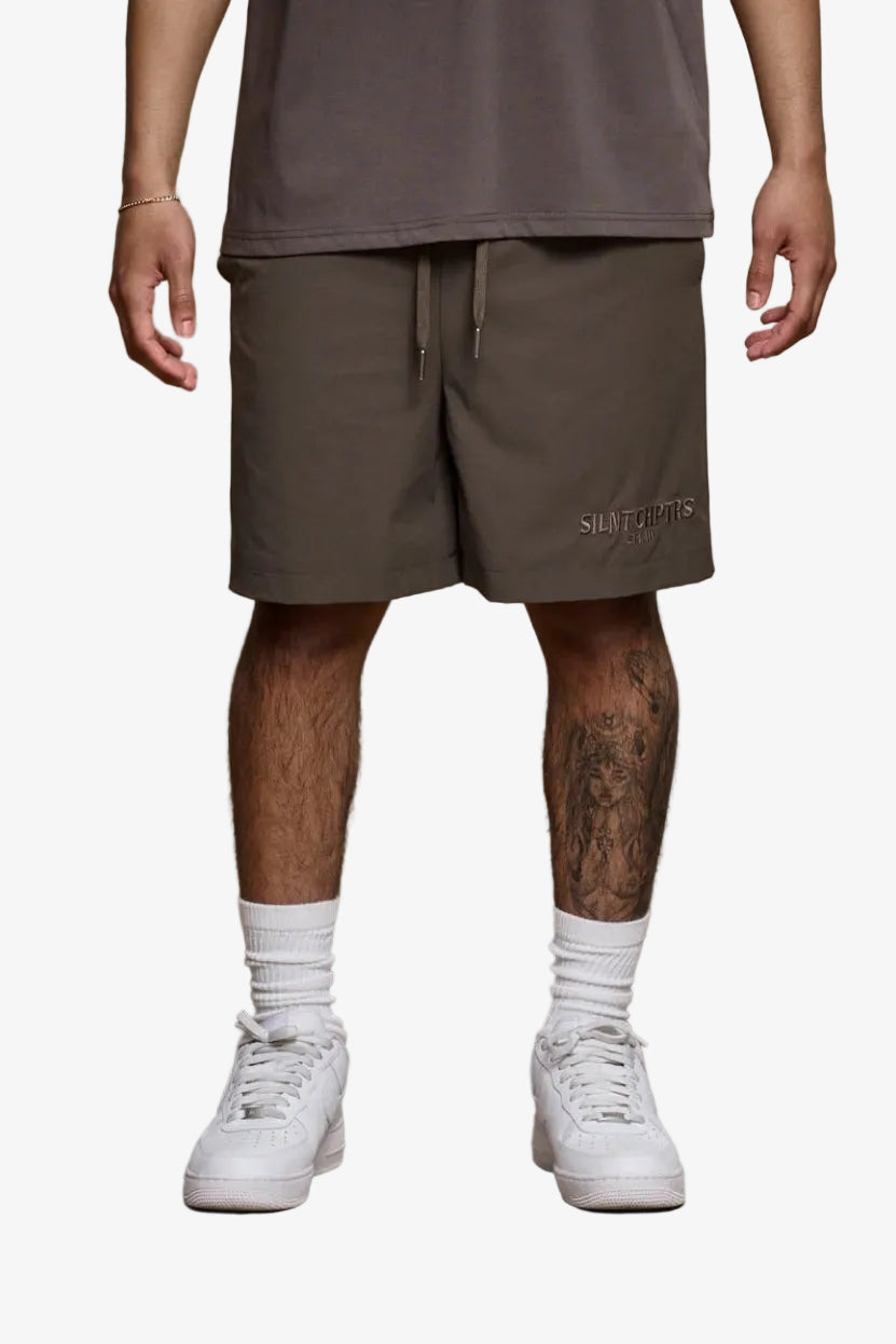 Silnt Chptrs Current Men's Shorts - Dark Grey