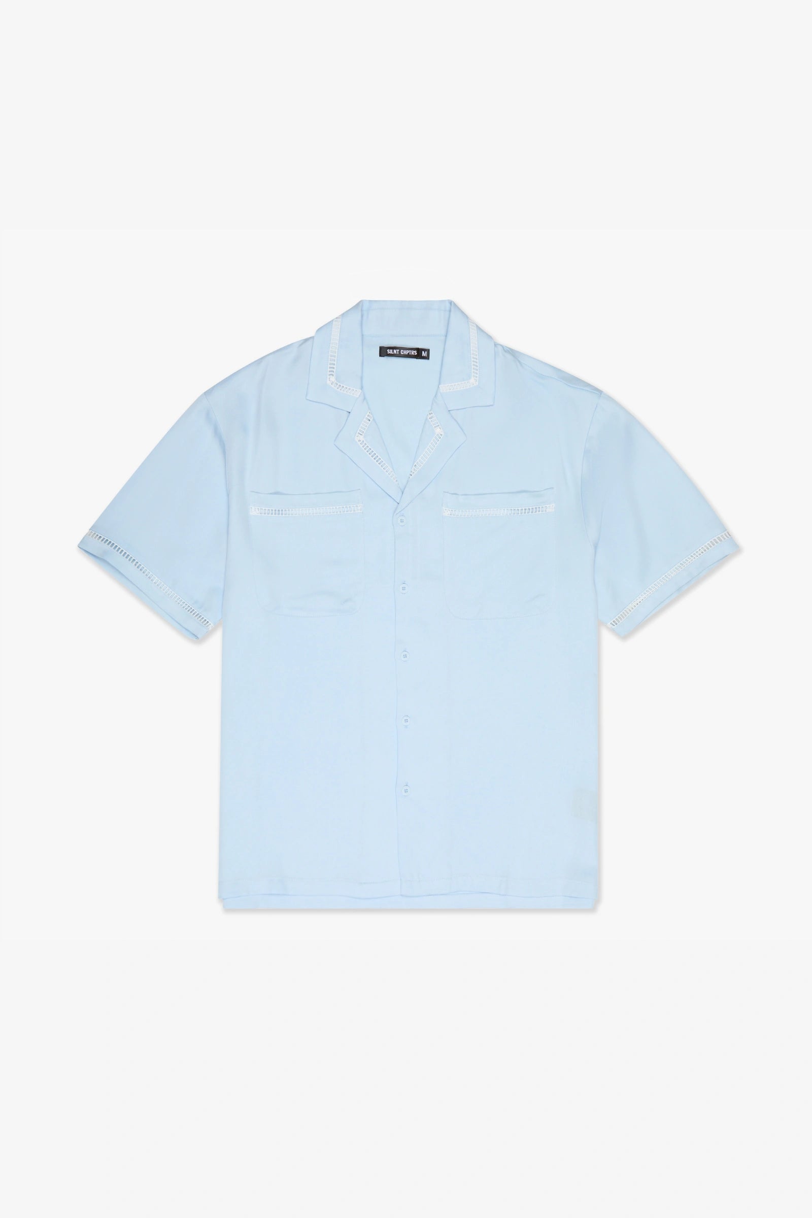 "Vibes" Relaxed Button Down Shirt