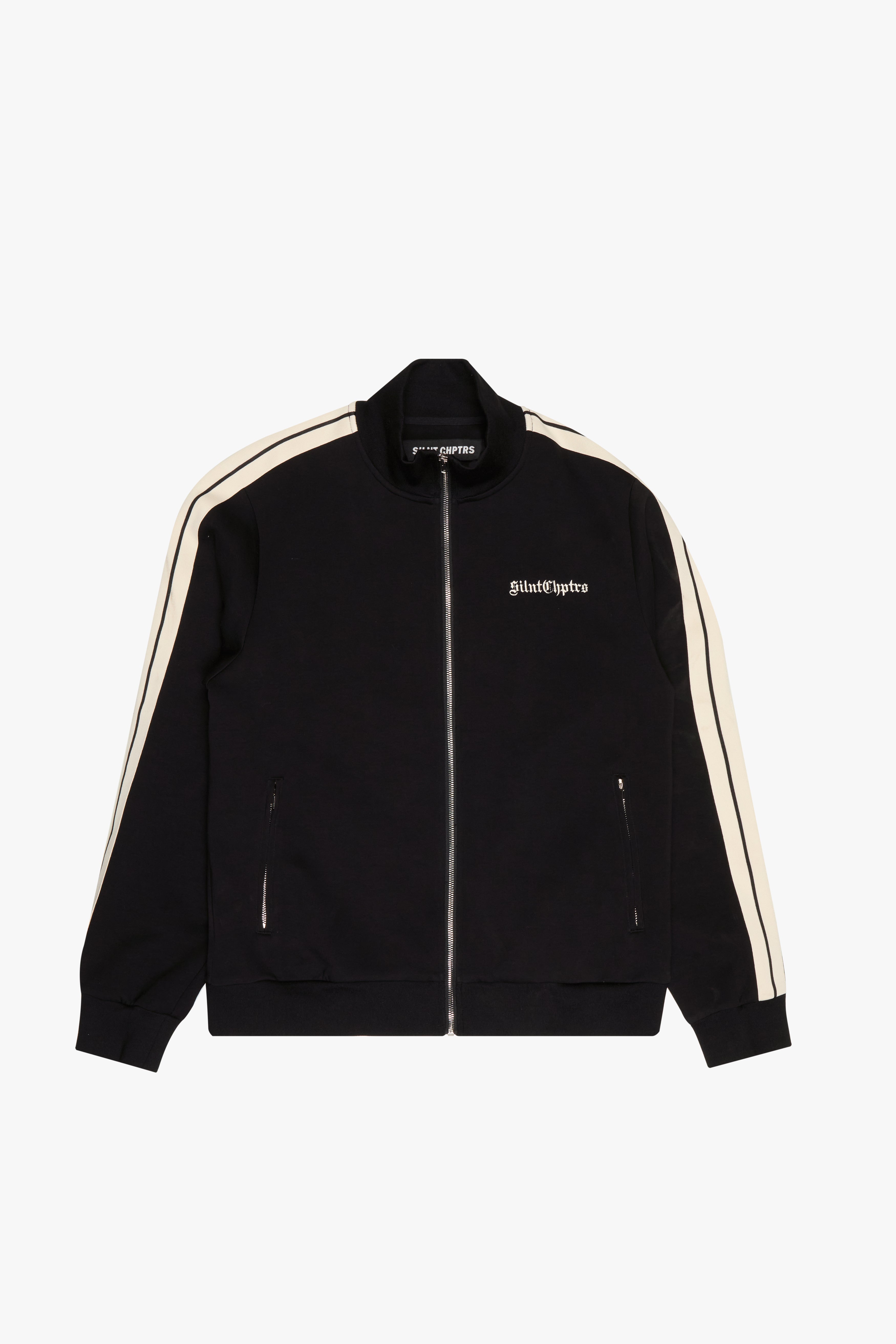 "Track" Black Tracksuit Jacket