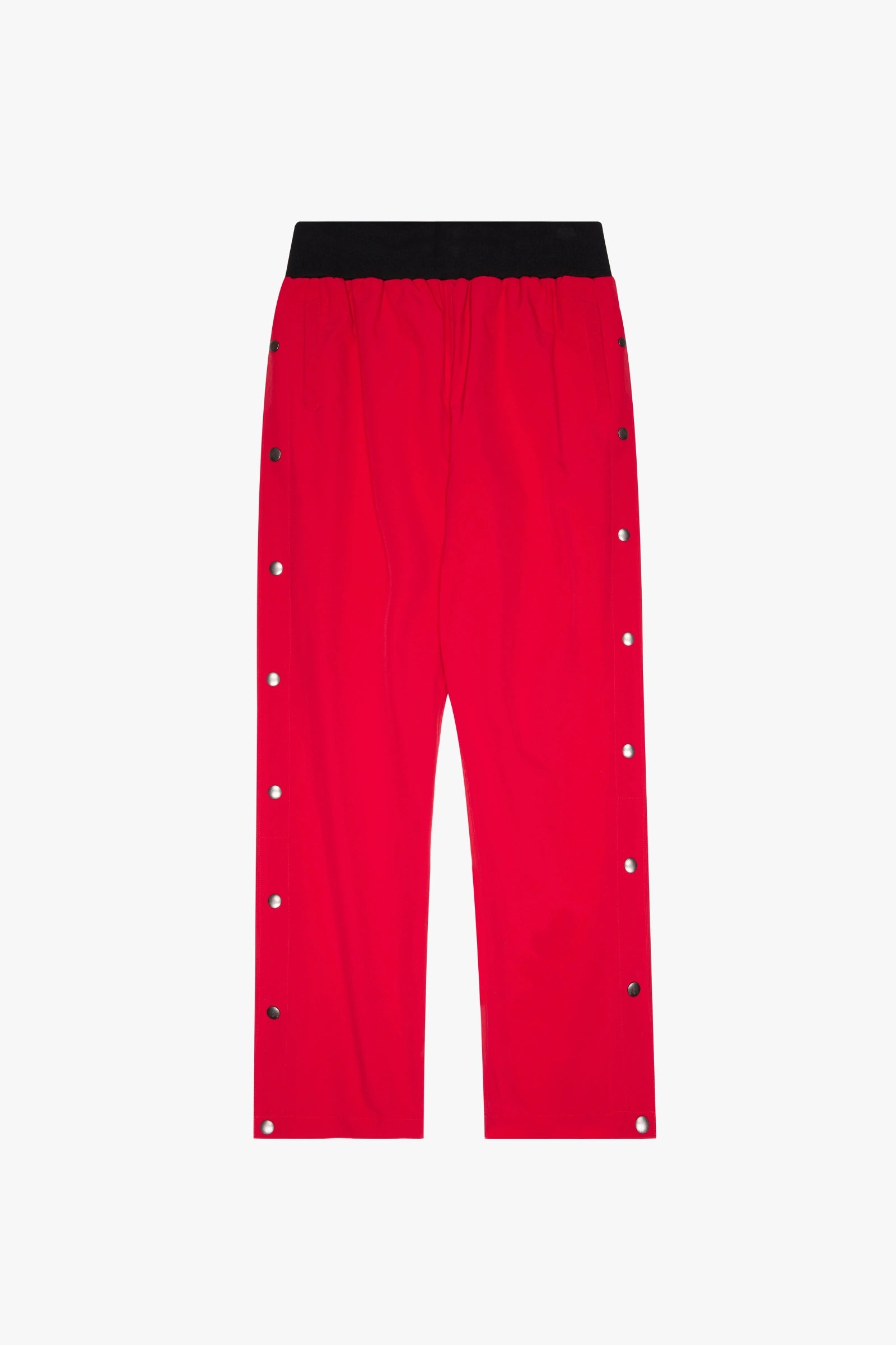 "Phoenix" Snap Button Track Pants Red