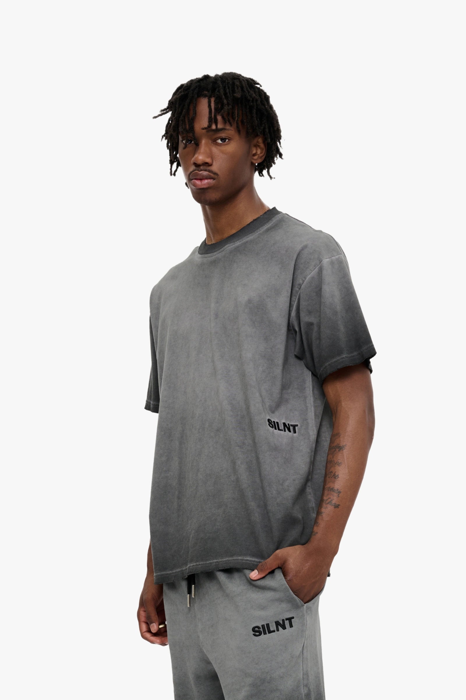 "Sunny" Relaxed Tee Black
