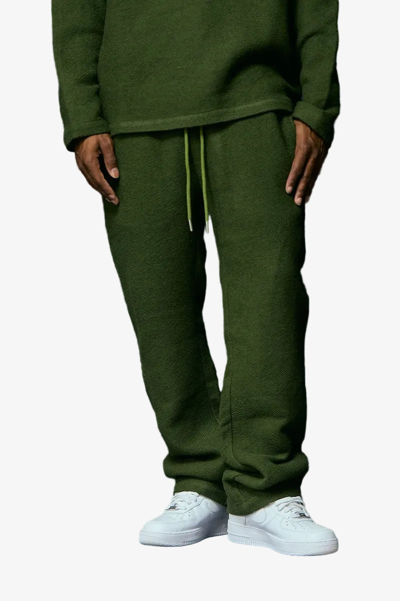 "Mustang" Tapestry Sweatpants Olive