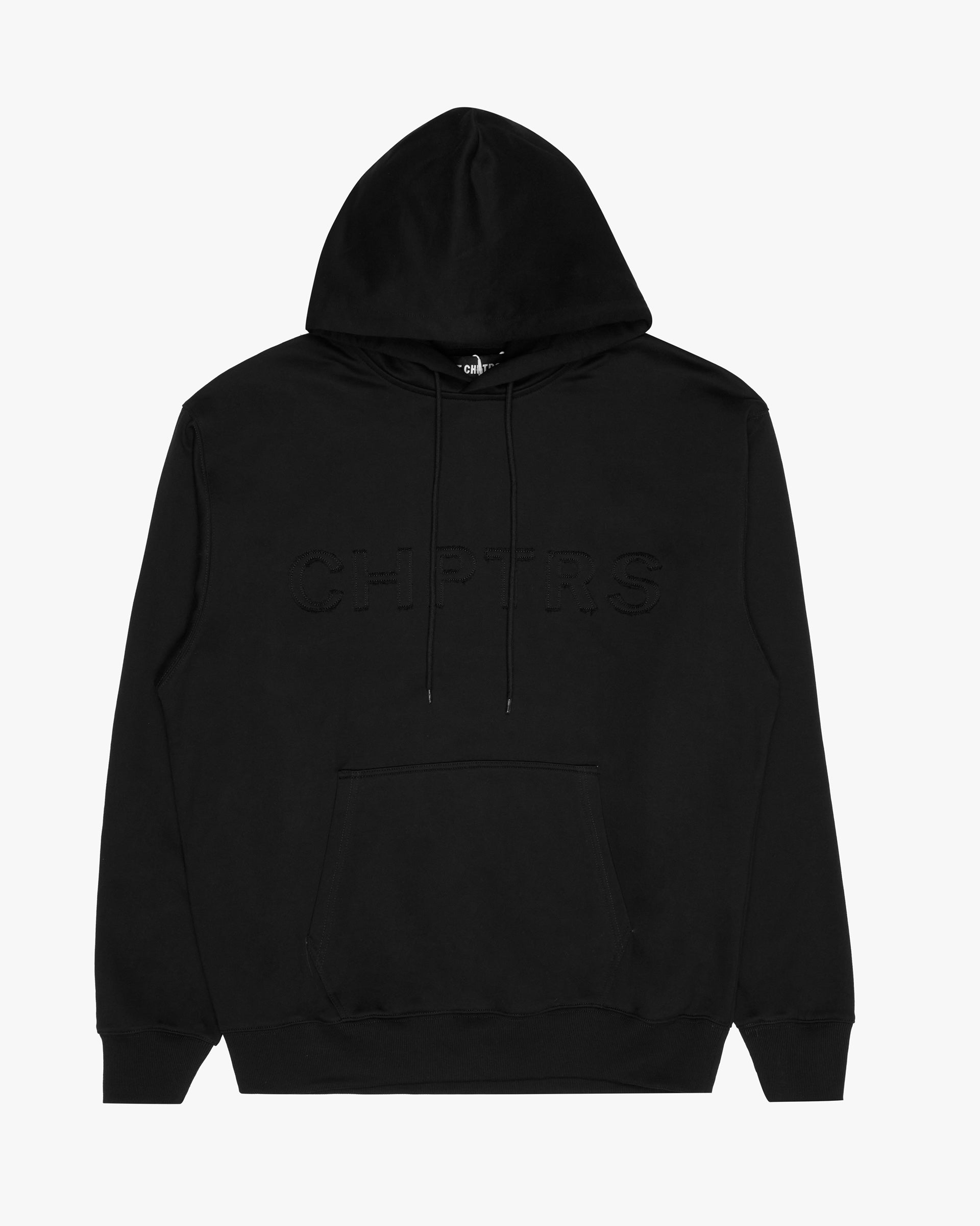 "Grit" Black Pullover Hoodie