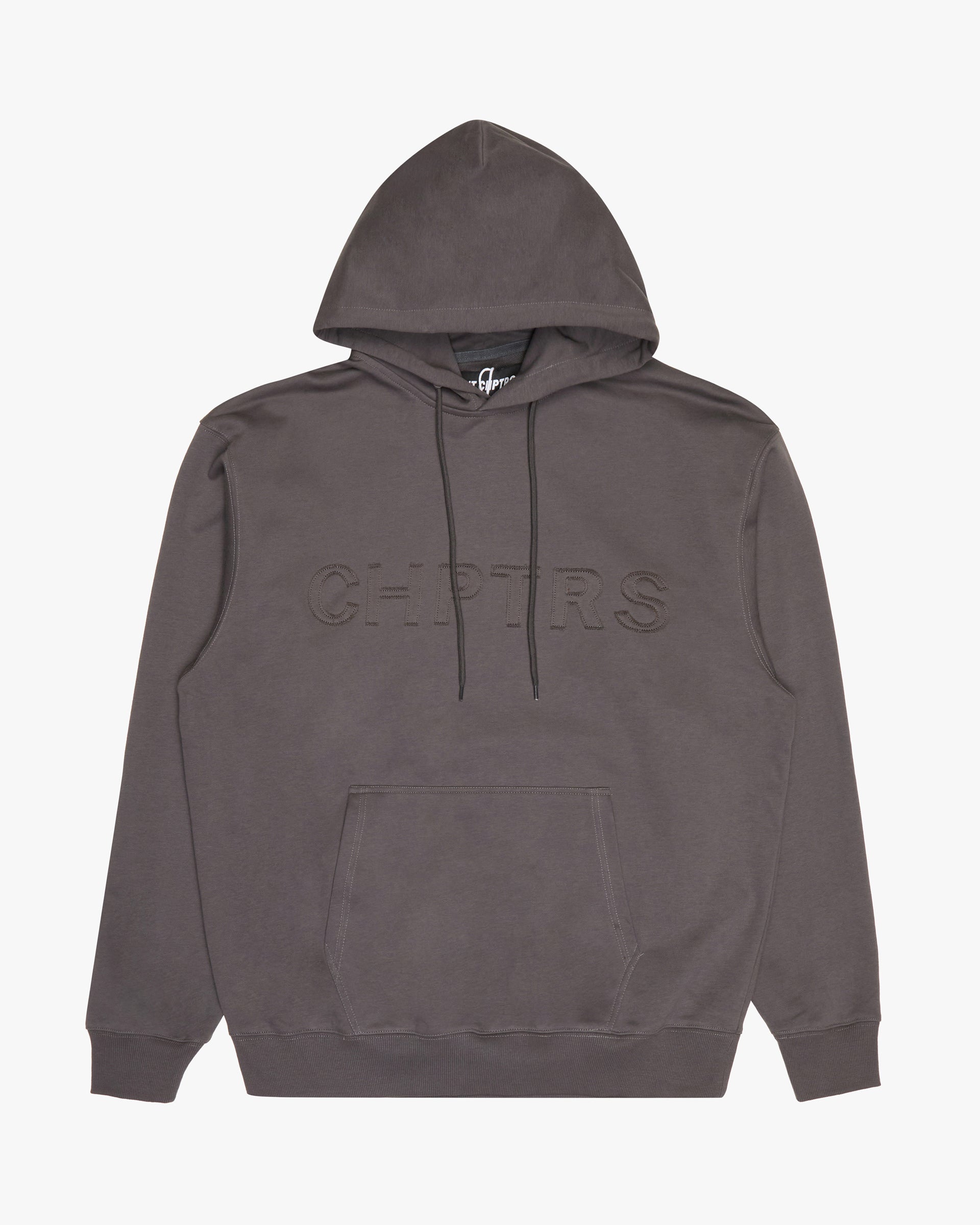 "Grit" Grey Pullover Hoodie