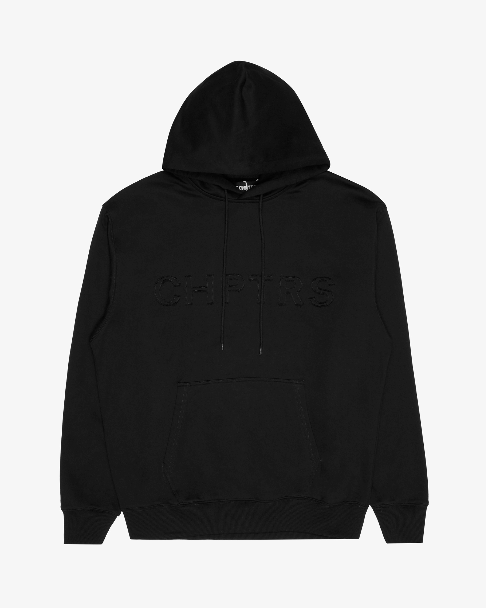 "Grit" Black Pullover Hoodie