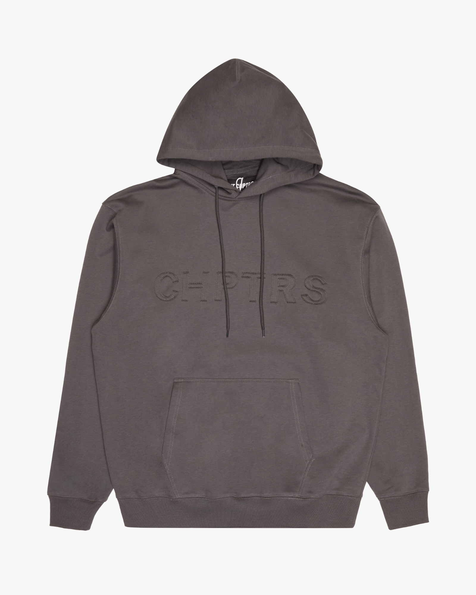 "Grit" Grey Pullover Hoodie