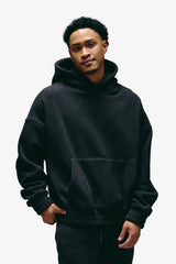 "Grow" Sherpa Hoodie Grey