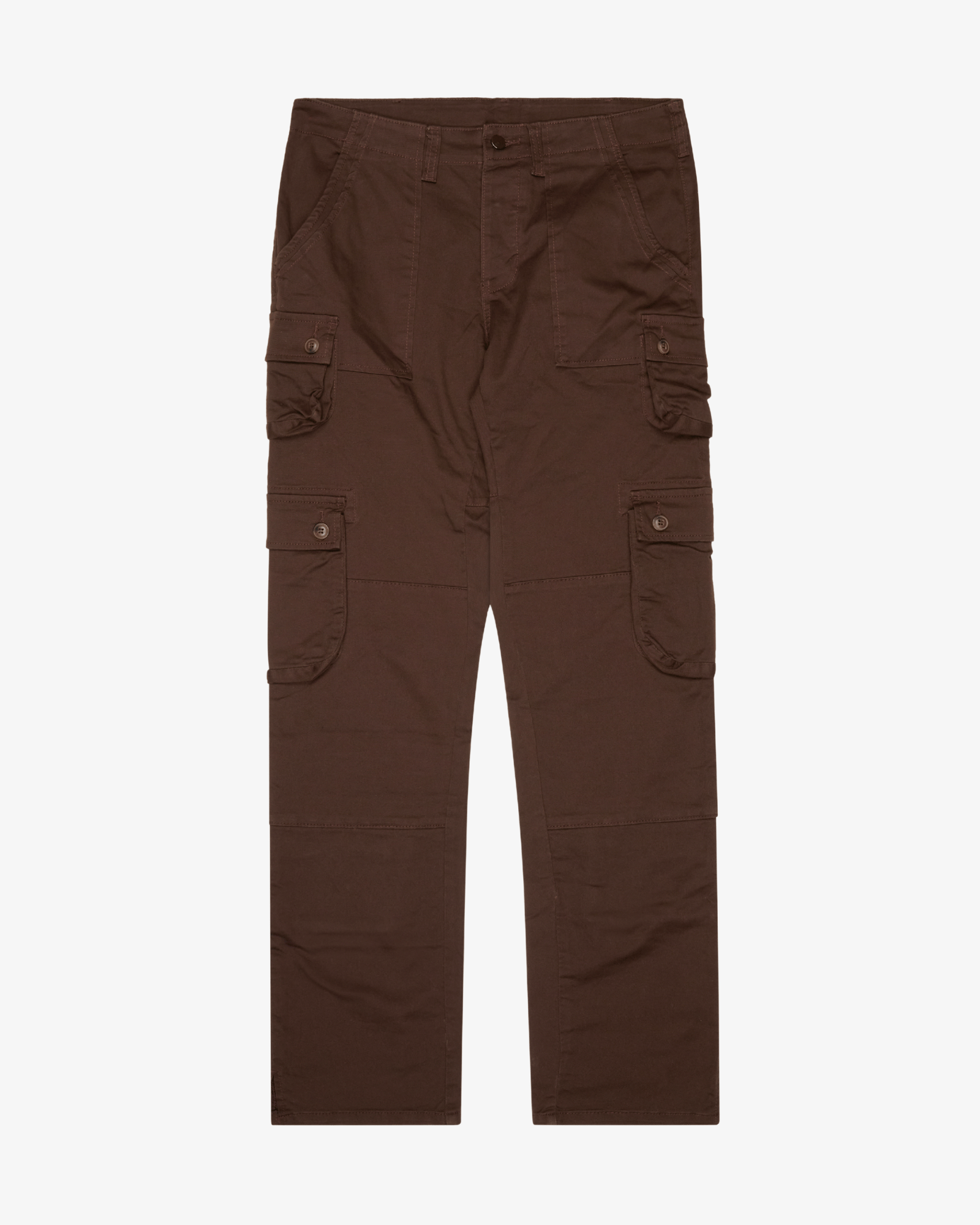 "Dual" Brown Skinny Cargo Pants