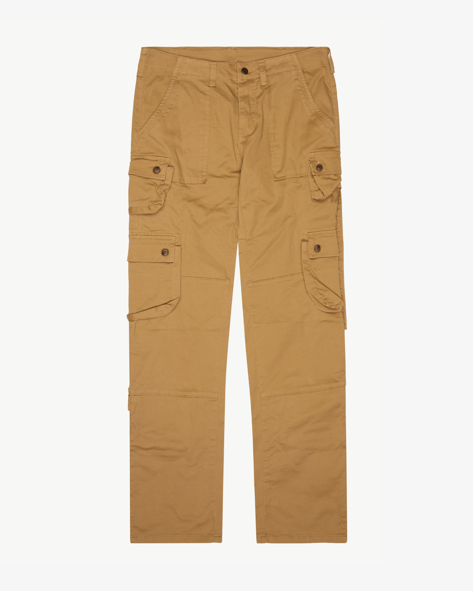 "Dual" Khaki Skinny Cargo Pants