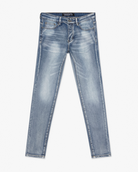 "Chptrs" Med Blue Wash Skinny Jeans