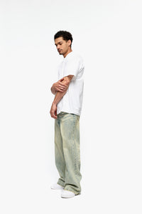 "Chptrs" Vintage Wash Baggy Jeans