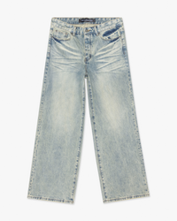 "Chptrs" Vintage Wash Baggy Jeans