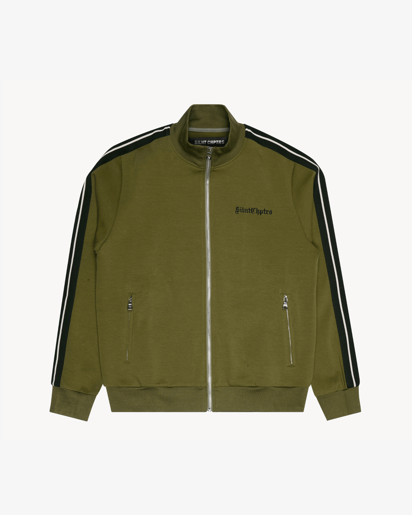 "Track" Olive Tracksuit Jacket