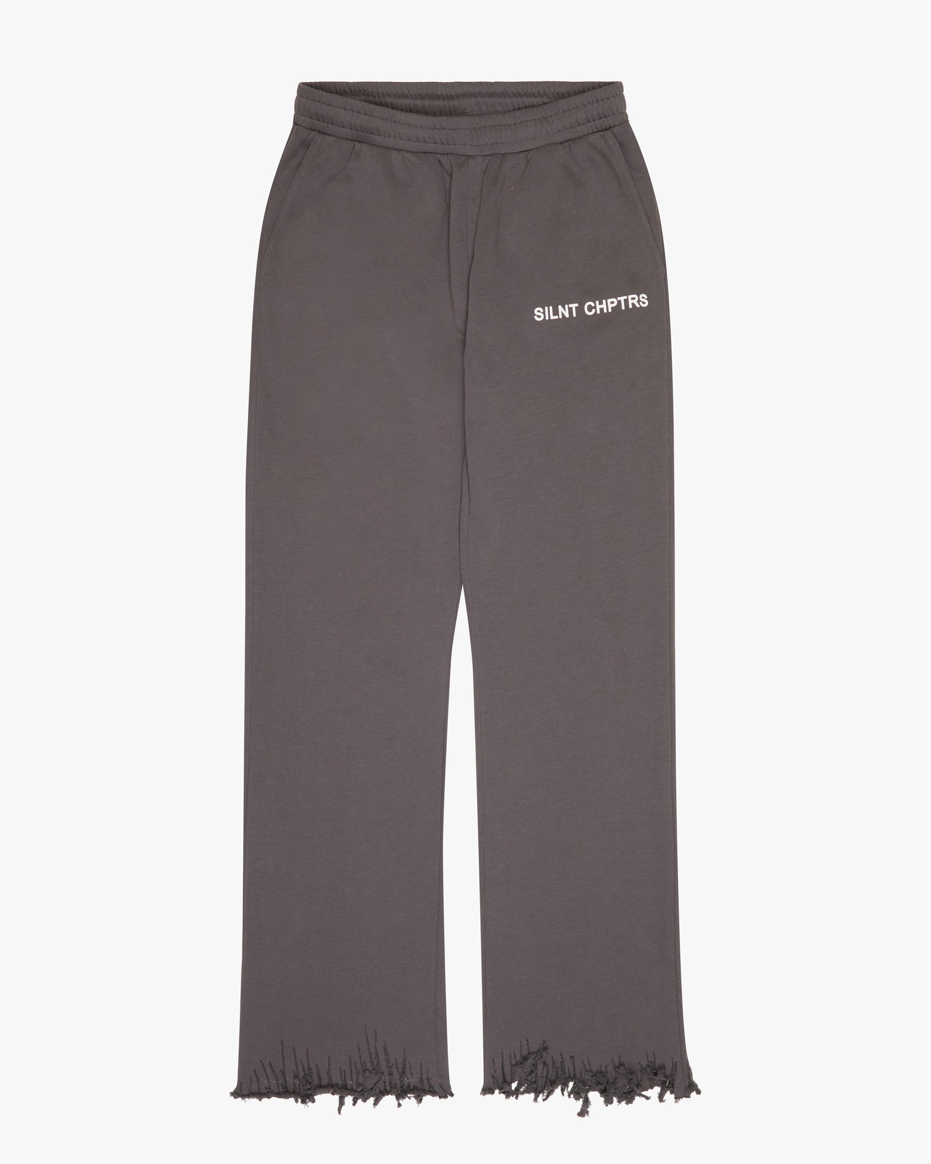 "Intentions" Grey Distressed Sweatpants