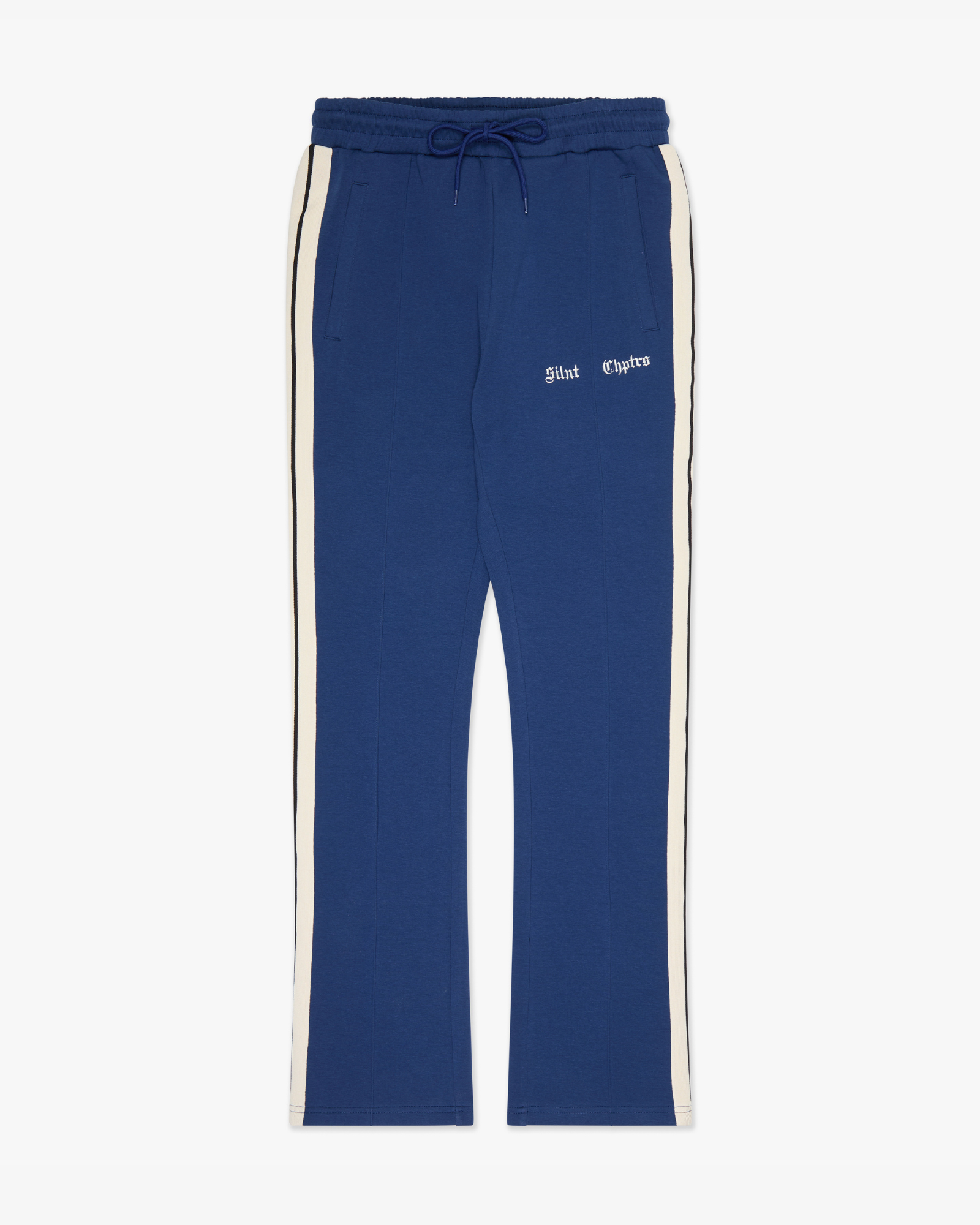 "Field" Navy Dual Stripe Track Pants