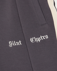 "Field" Grey Dual Stripe Track Pants