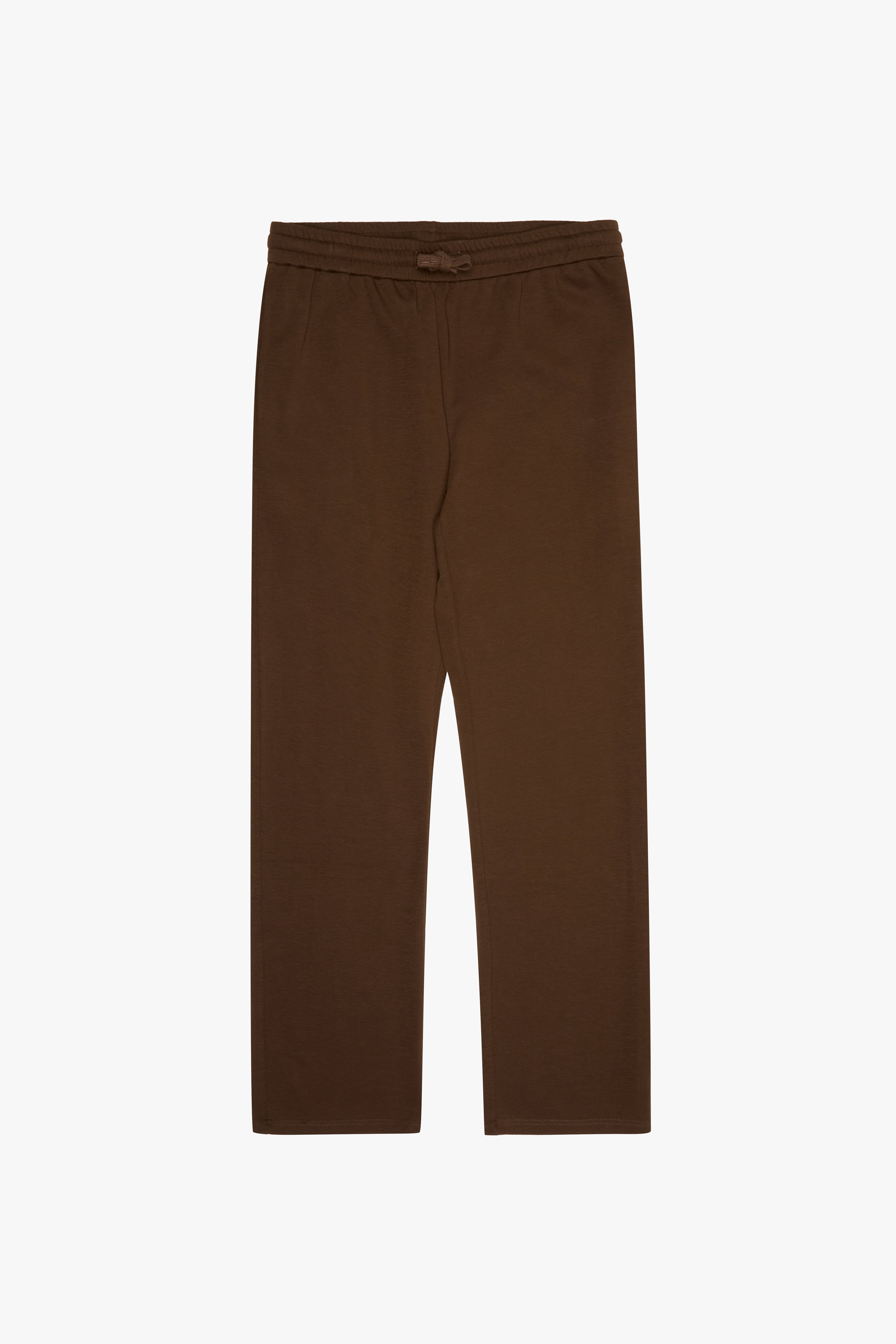 "Milos" Brown Drawstring Joggers