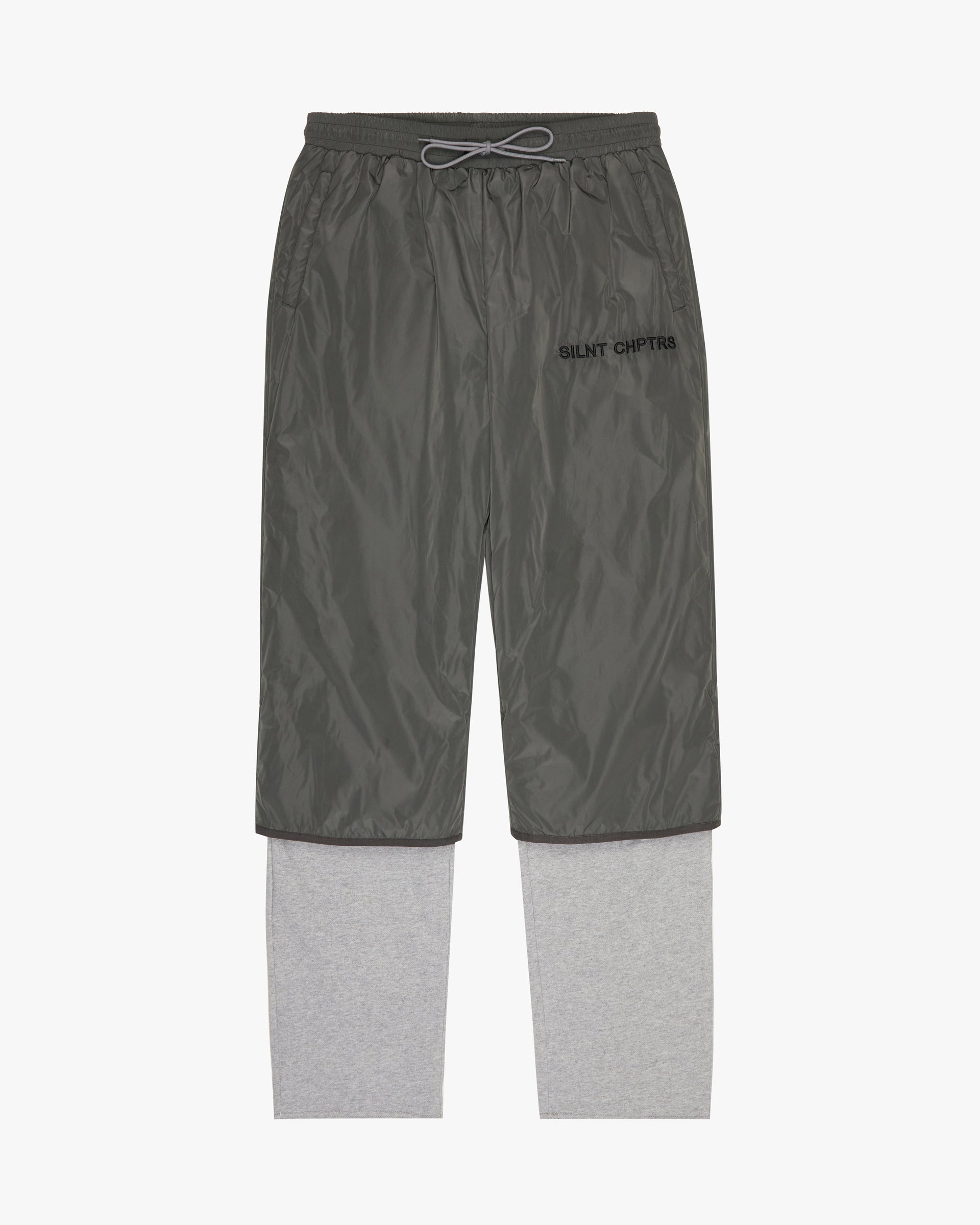 "Ringer" Grey Layered Pants