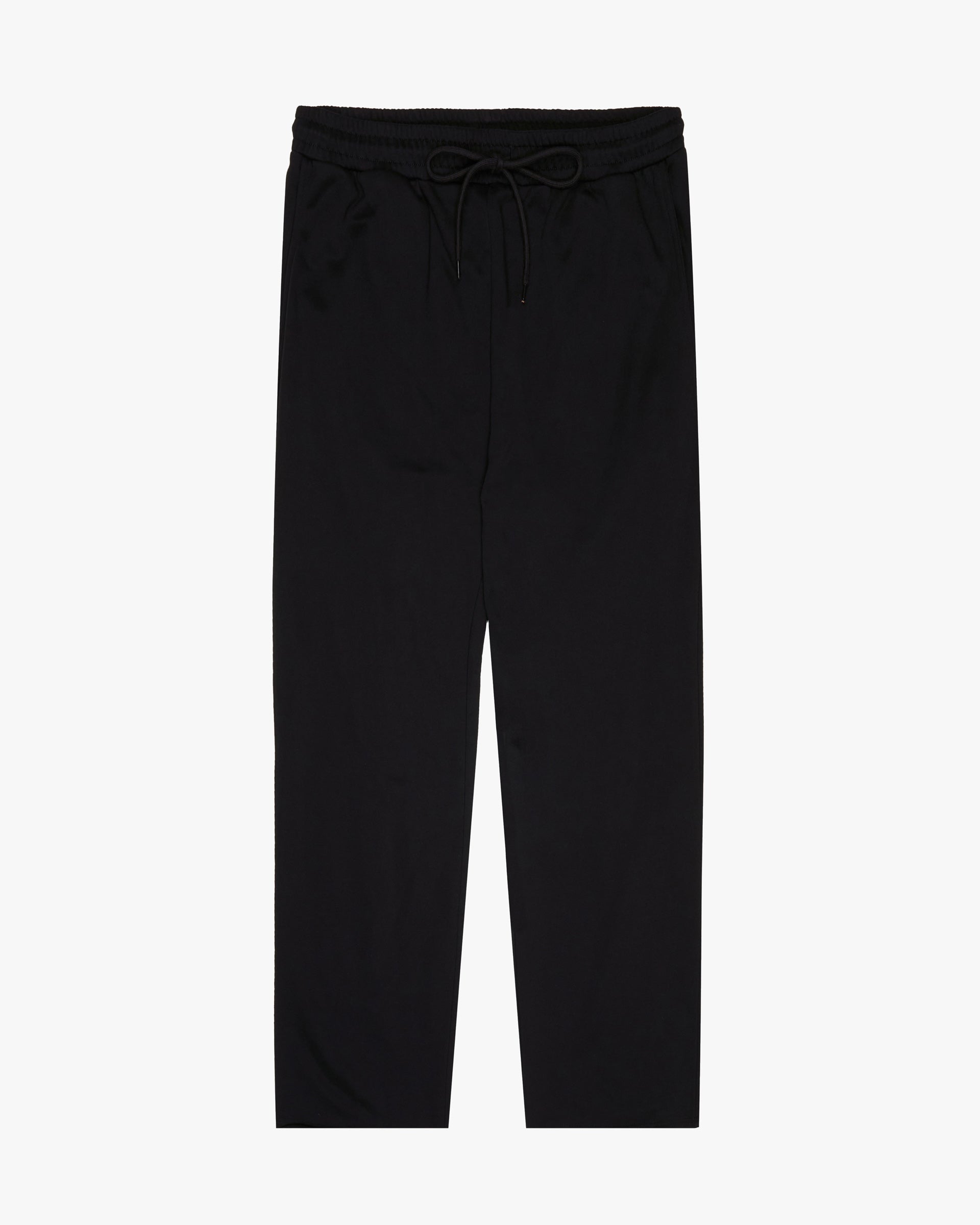 "Always" Black French Terry Fleece Pants