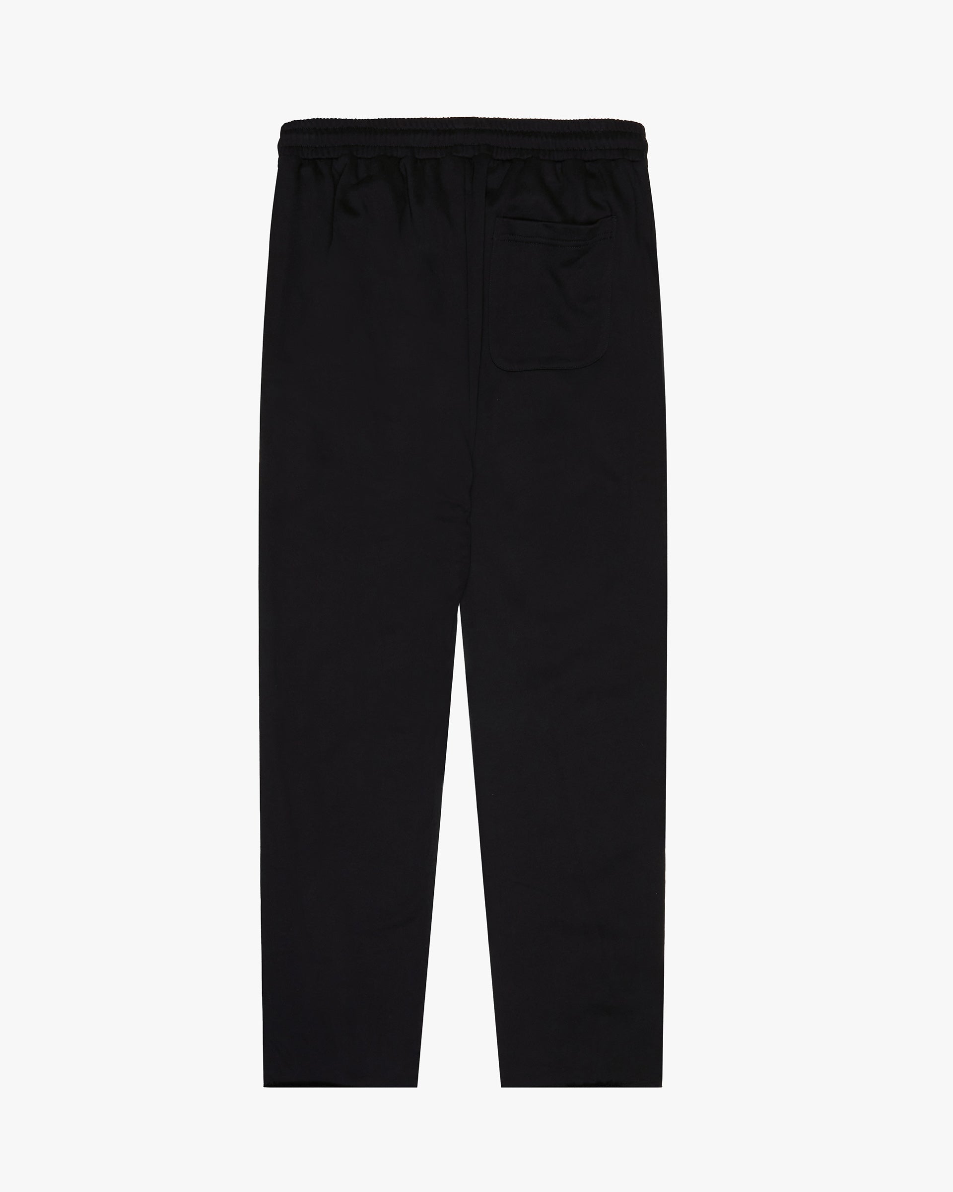 "Always" Black French Terry Fleece Pants