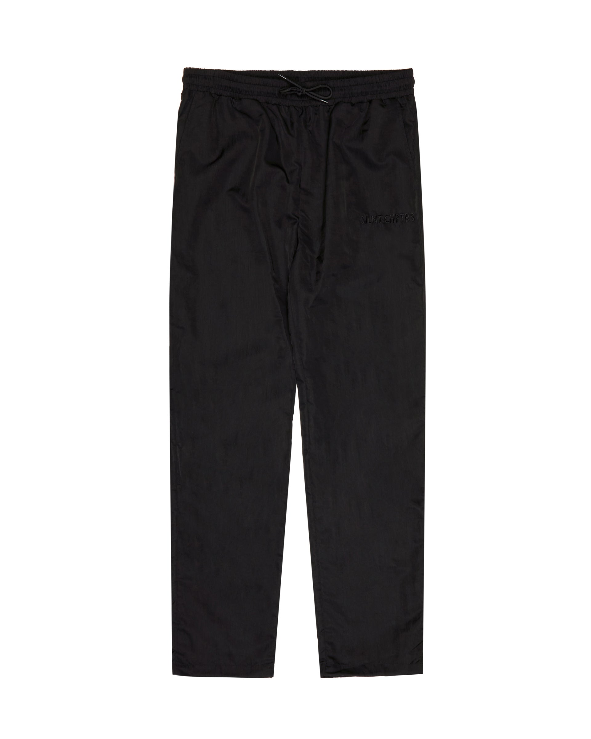 "Young" Black Baggy Cargo Pants