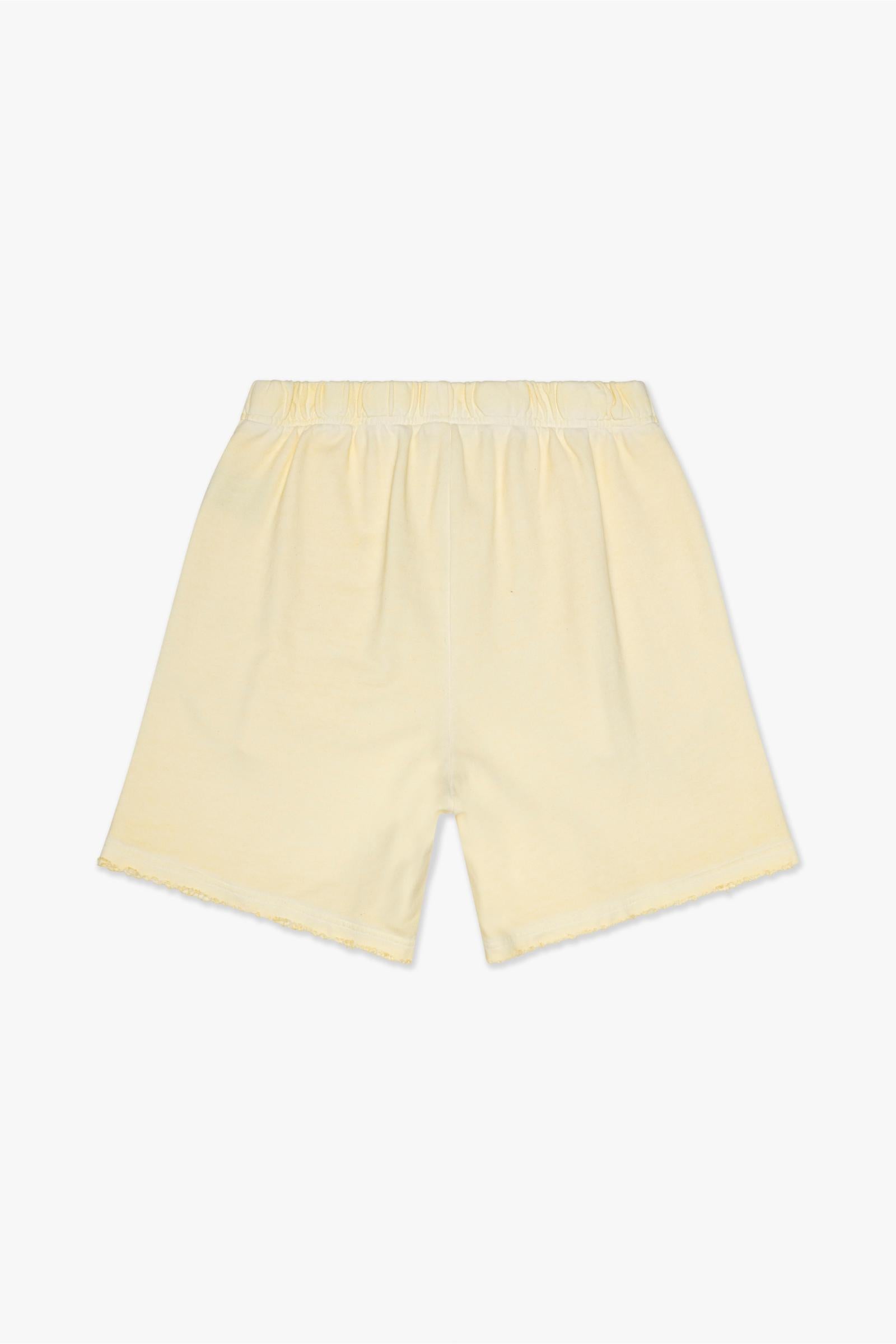 Ripped Shorts - Cream
