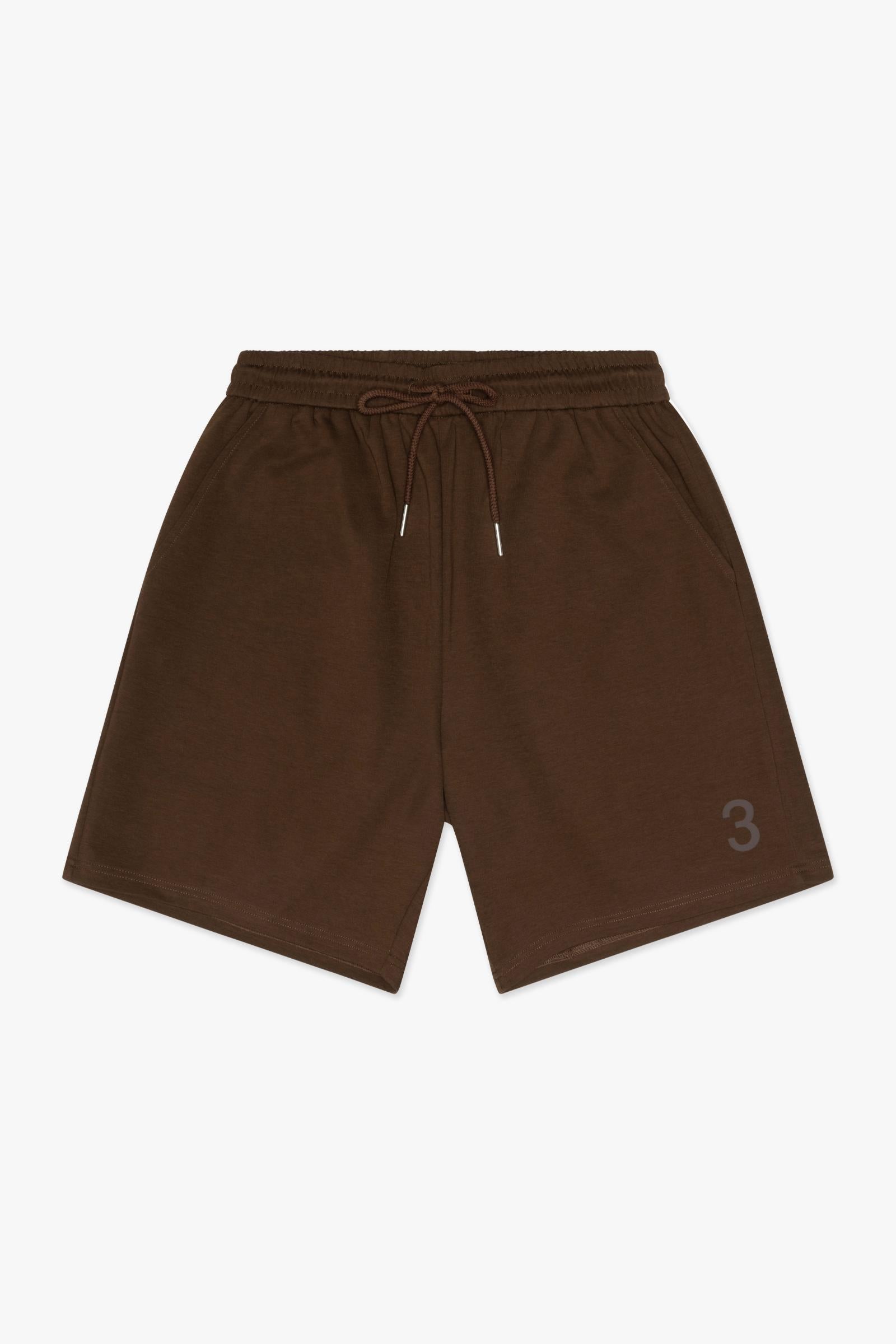 "Ambition" Brown Shorts