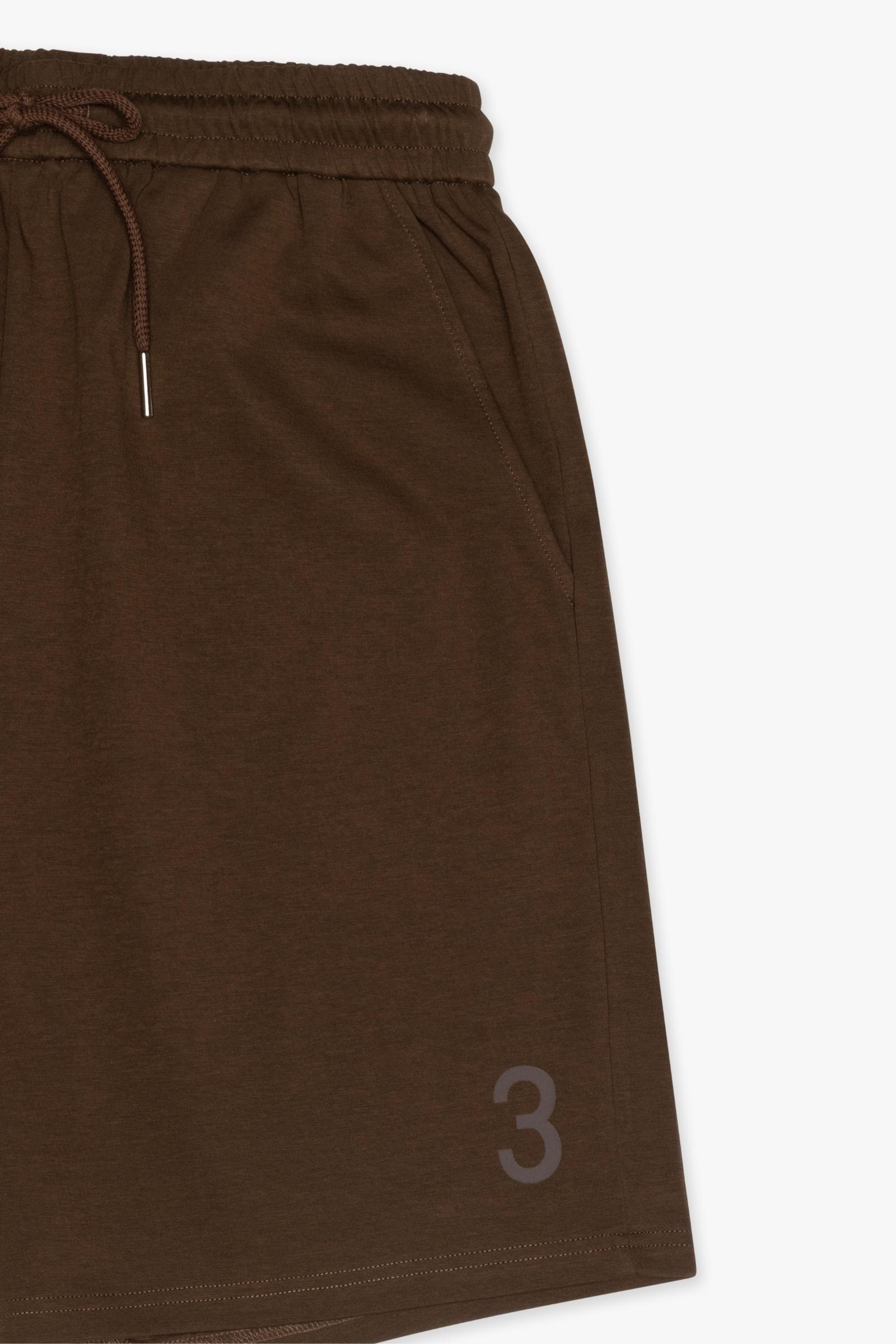 "Ambition" Brown Shorts