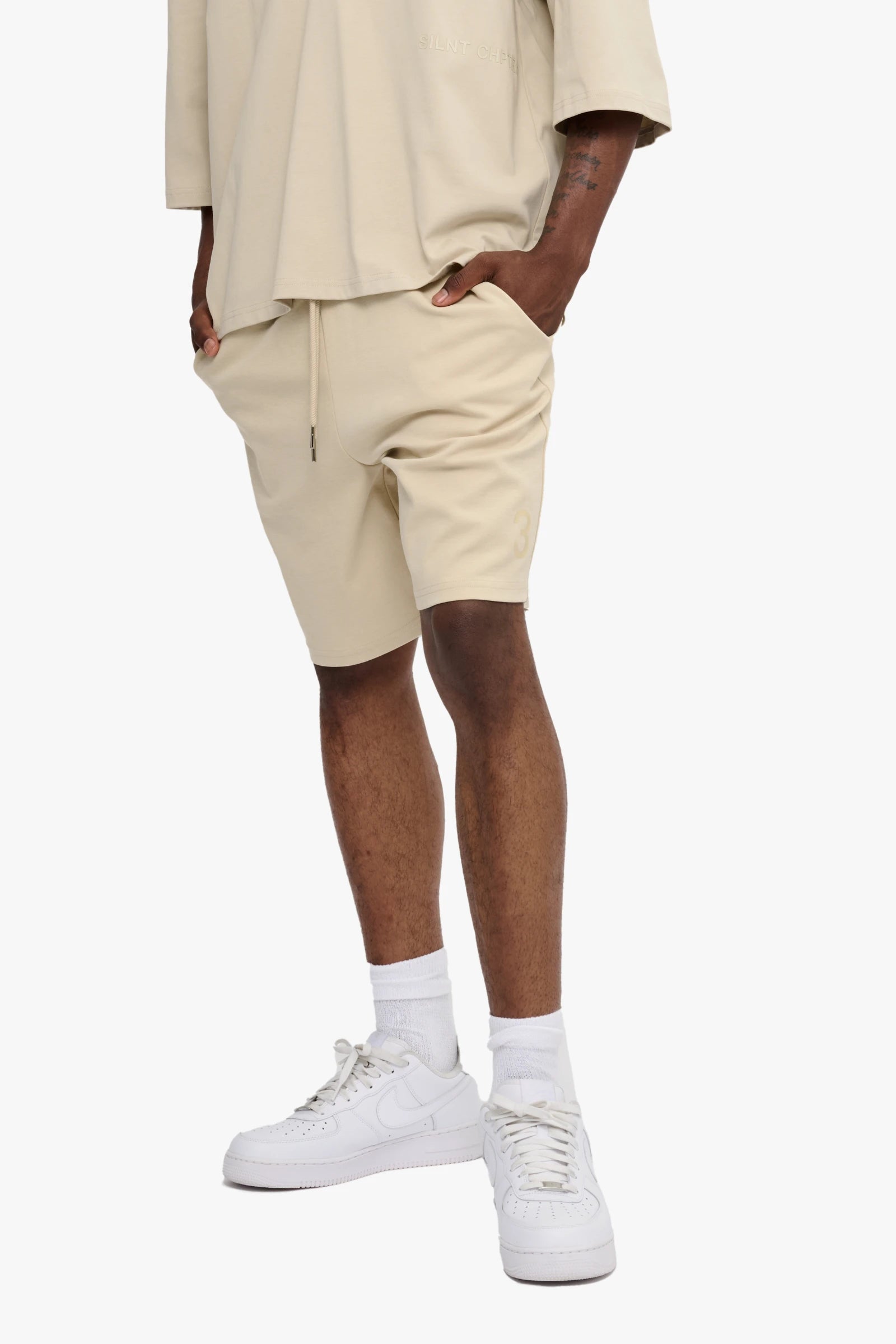 Silnt Chptrs Ambition Men's Shorts - Beige