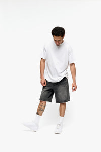 "Chptrs" Black Grey Shorts