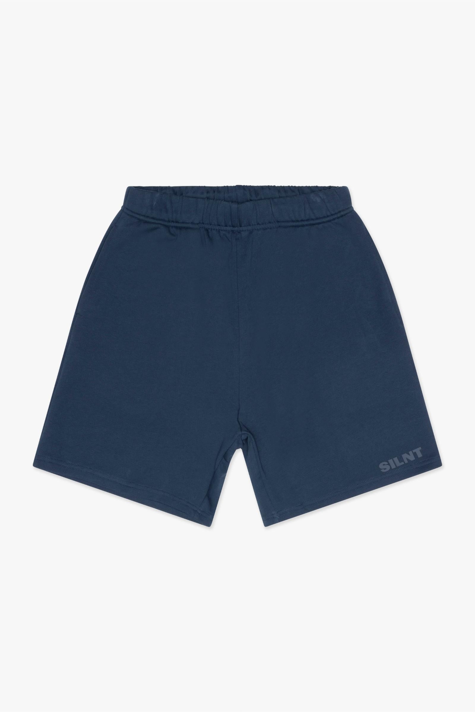 "Shush" Shorts  Navy