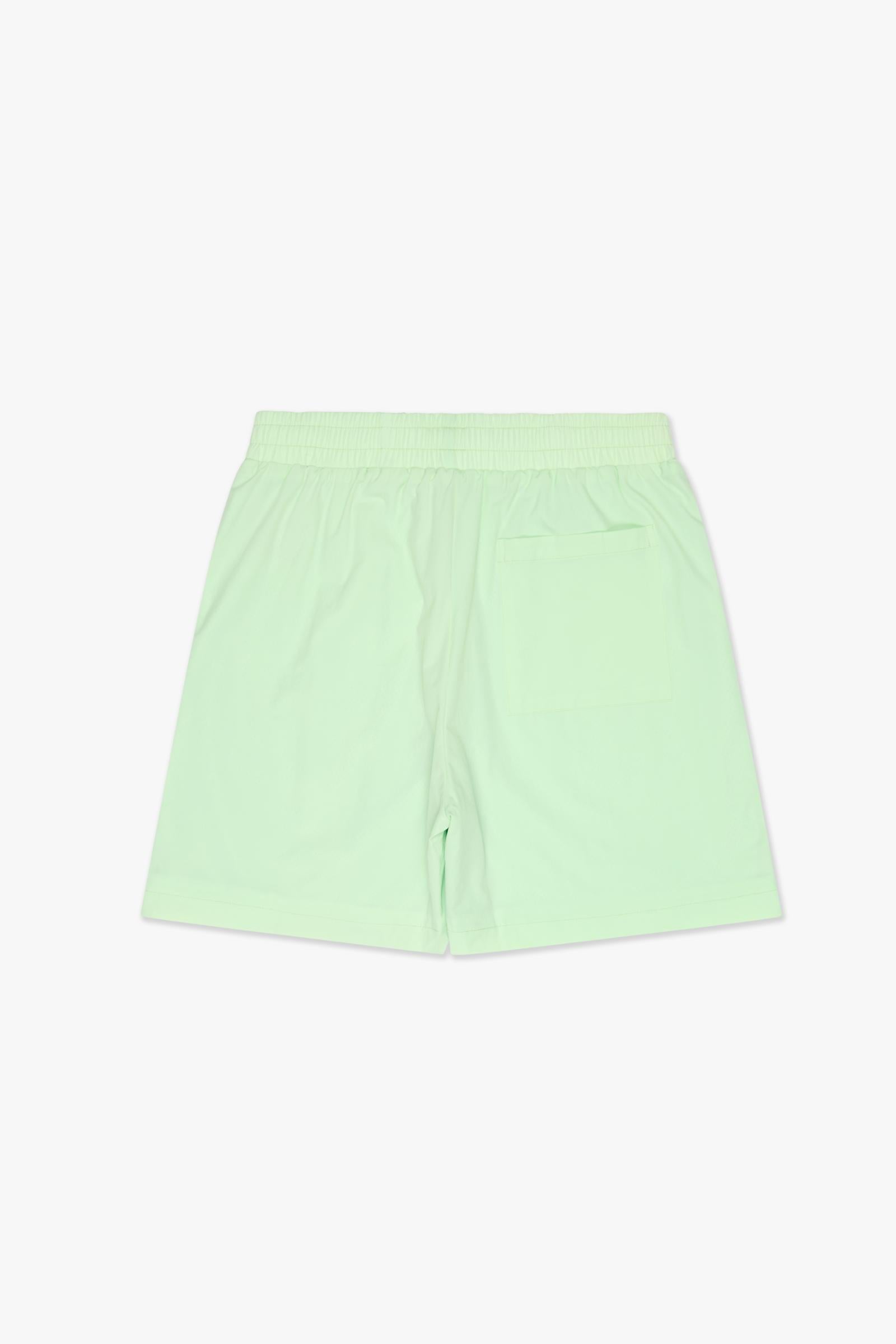 "Current" Green Shorts