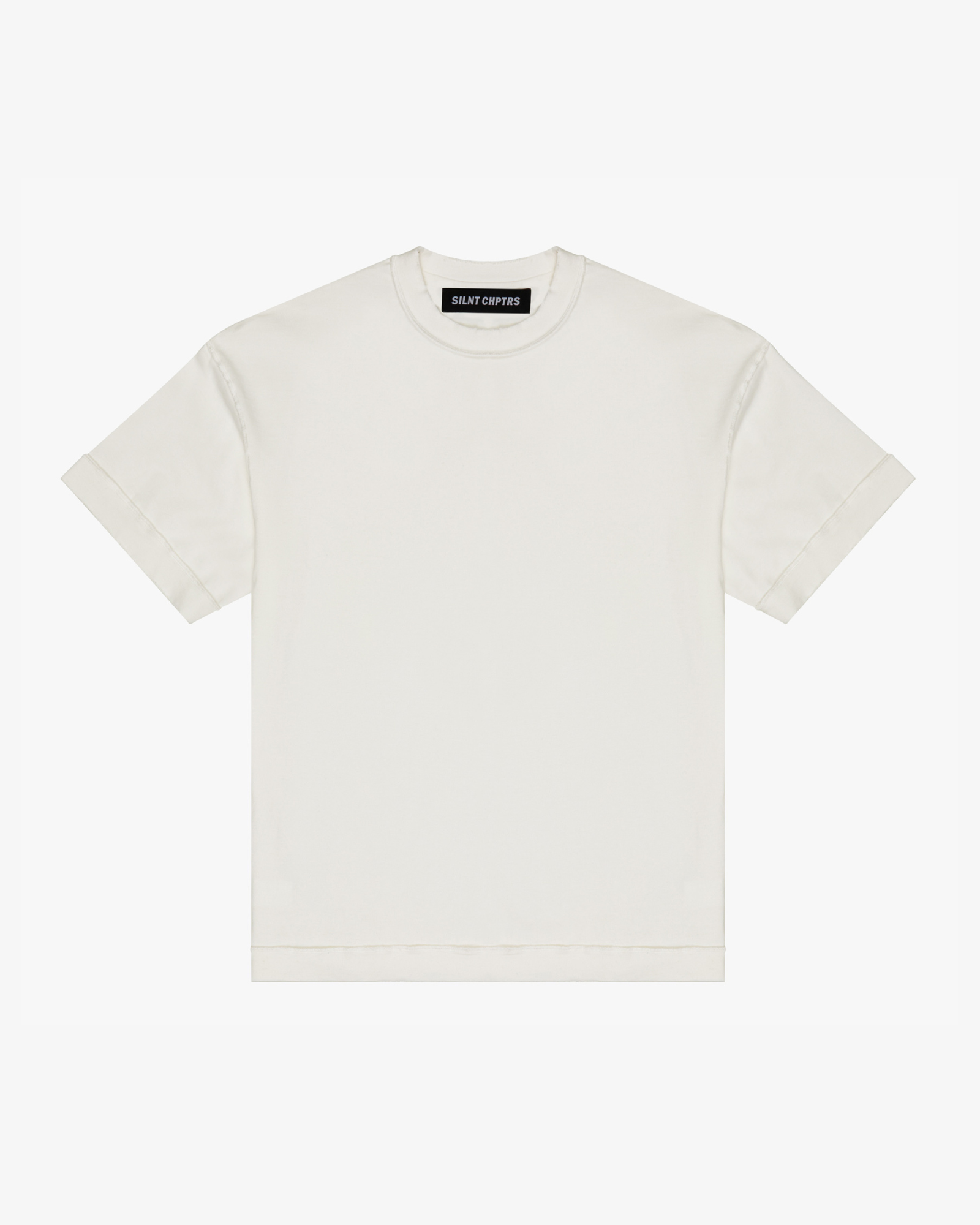 "Necessities" Vintage White Stitch Tee