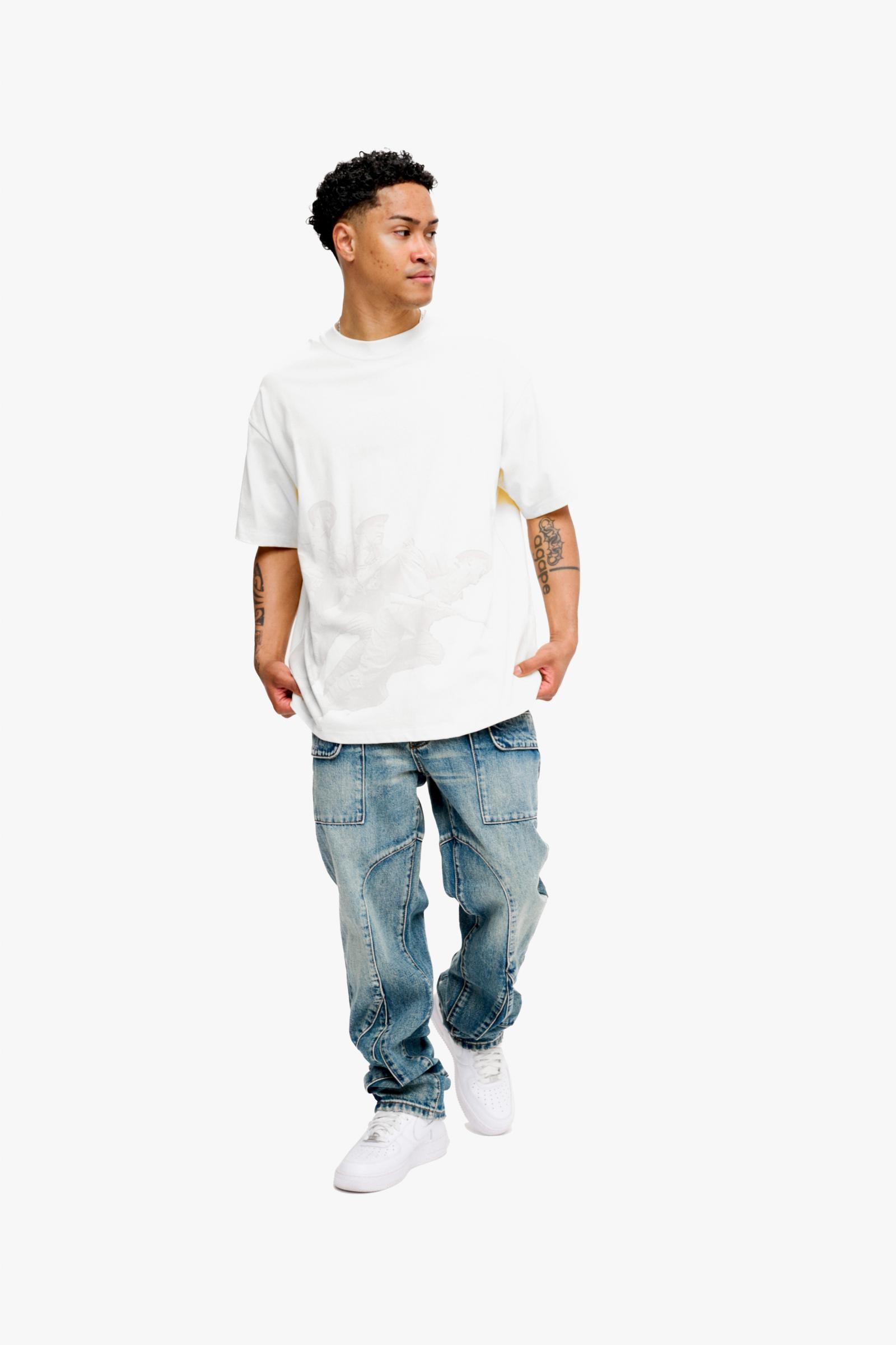 War Tee - White
