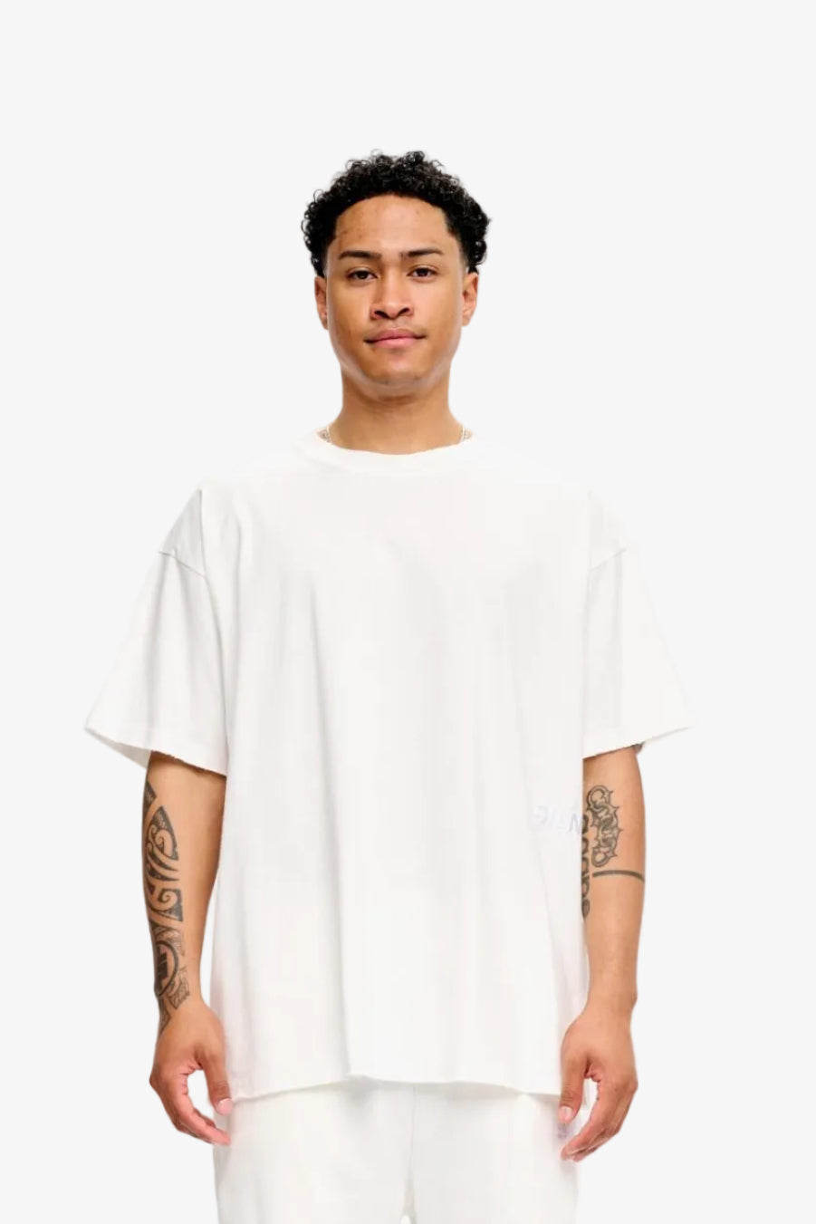 "Sunny" Oversized Tee White