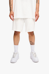 "Ripped" Casual Shorts White