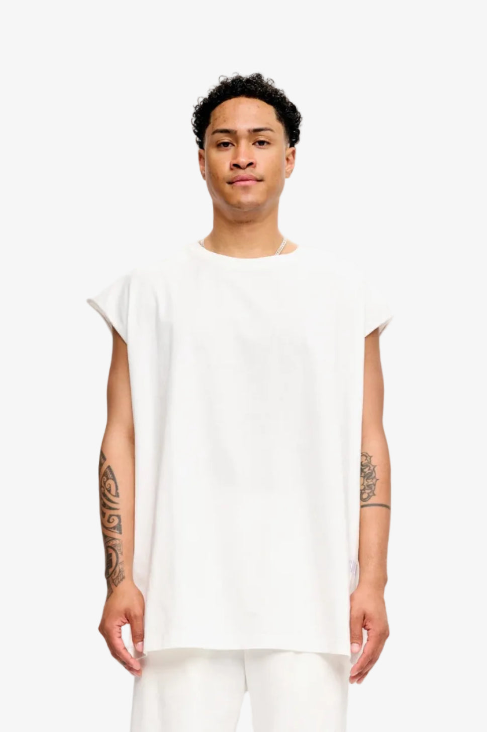 Silnt Chptrs Detached Men's T-Shirt - White