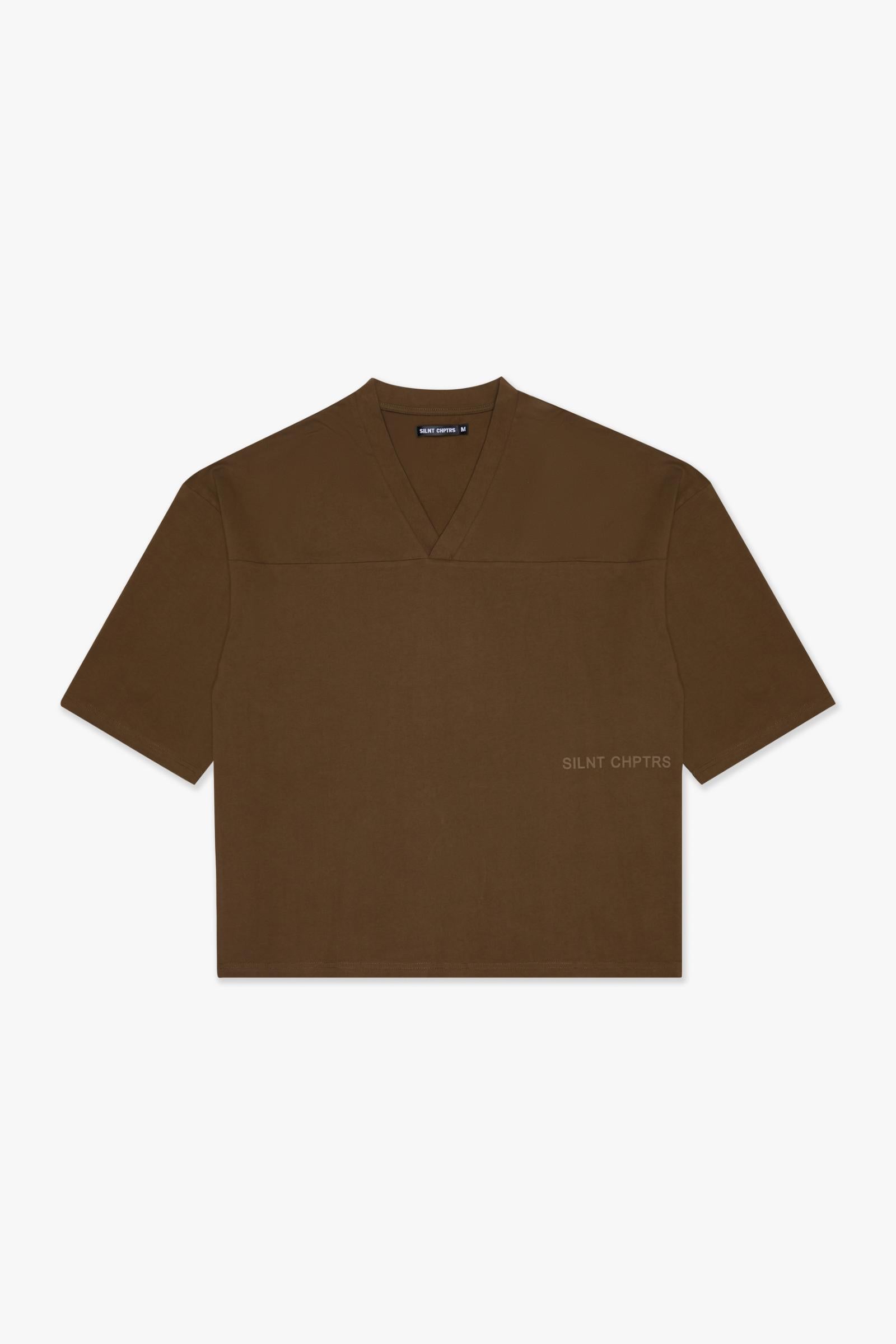 "Paralell" Brown Tee