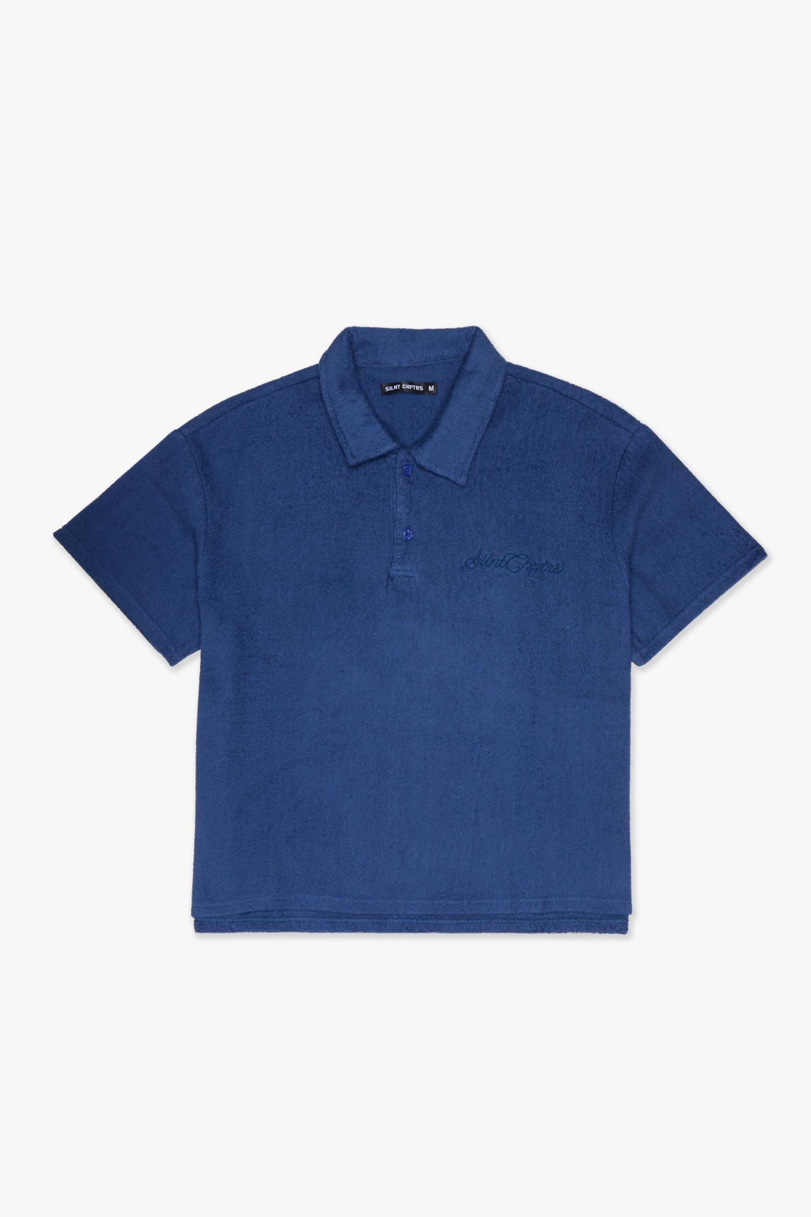 "Relevant" Collar Woven Navy