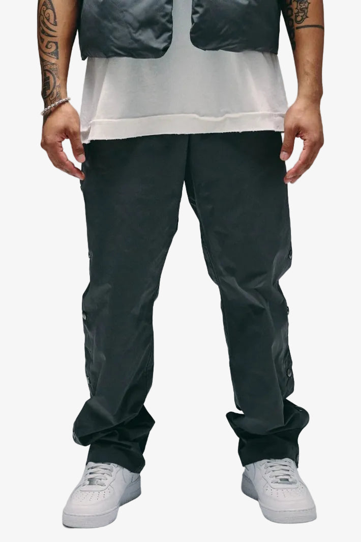 "Phoenix" Snap Button Sweatpants Grey