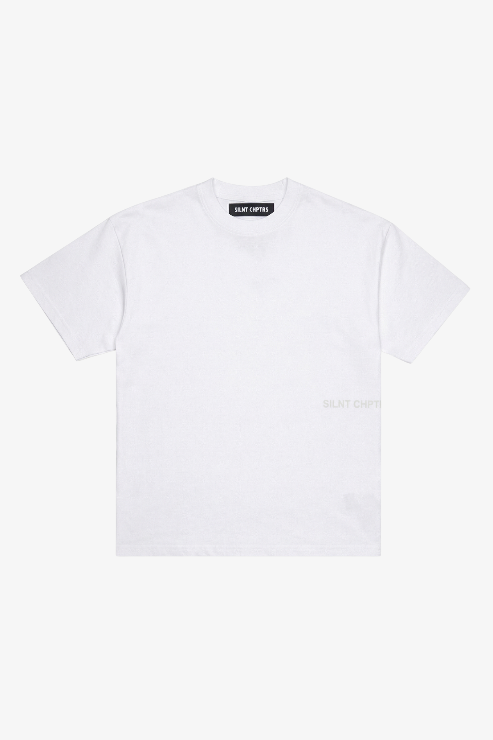 "Vital" Oversized Crewneck Tee White