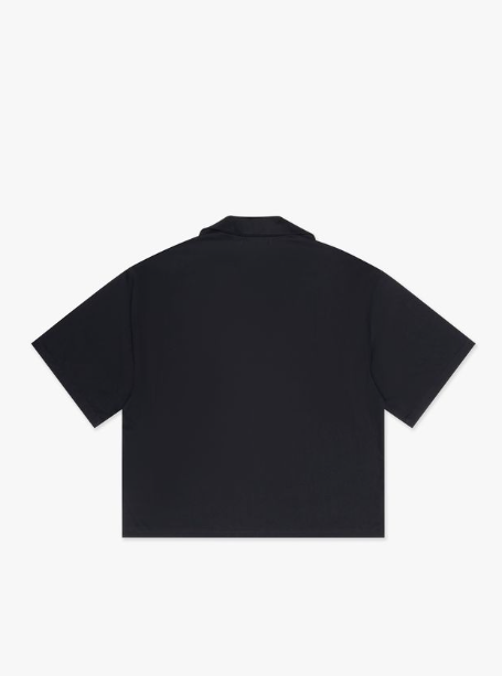 Meantime Black Button Down