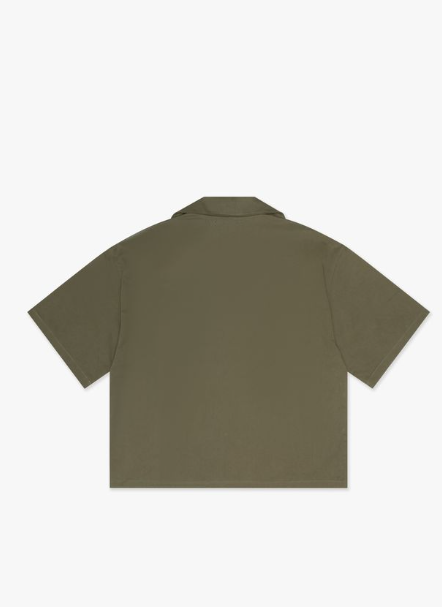 Meantime Olive Button Down