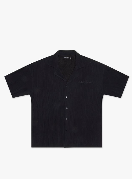 "Brandello" Relaxed Shirt Black