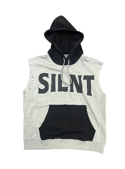 "Rocky" Sleeveless Jacket Grey