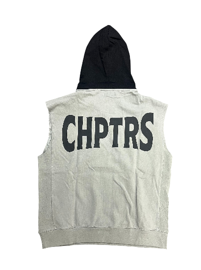 "Rocky" Sleeveless Jacket Grey